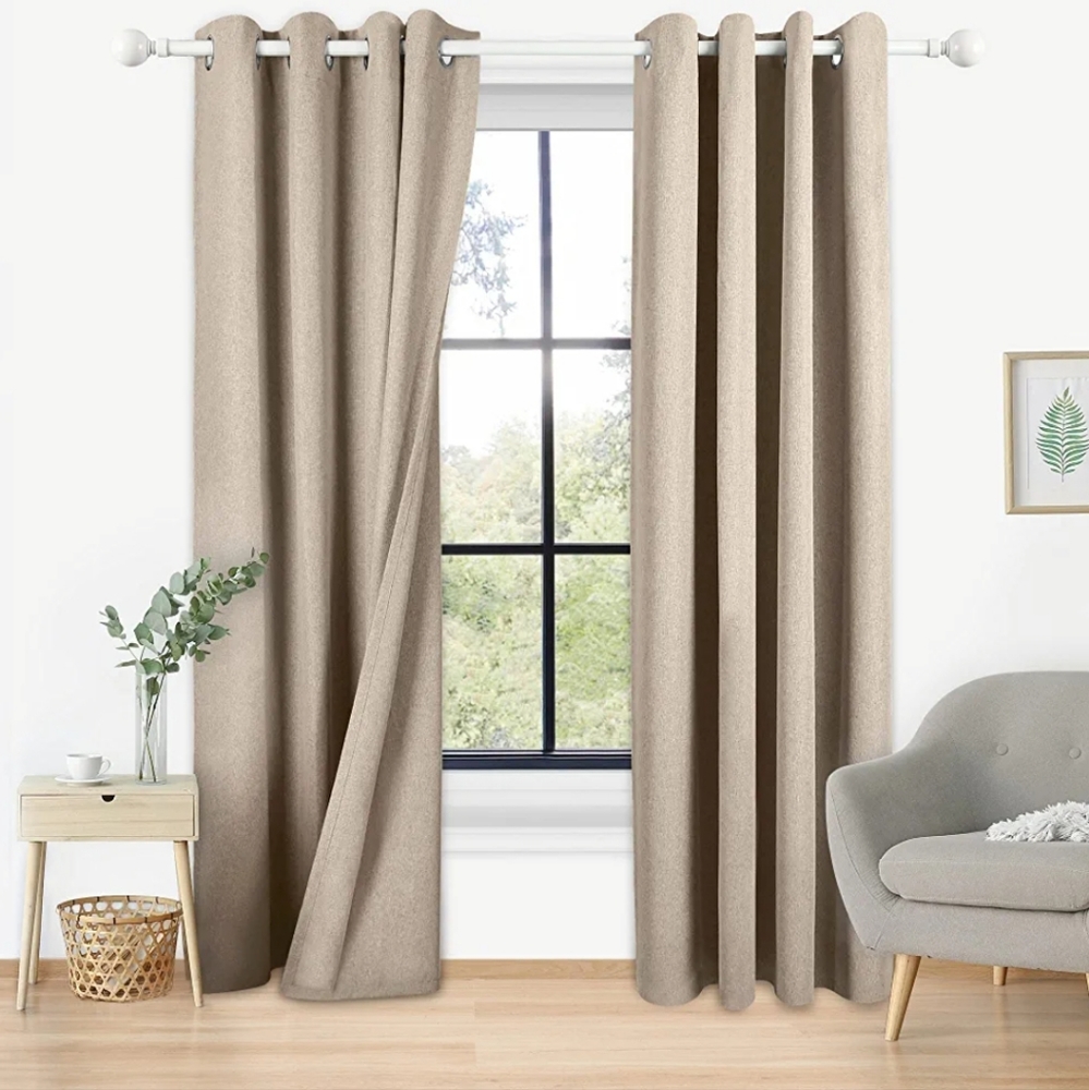 LazBlinds Blackout Window Curtains